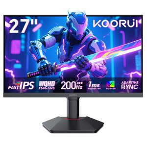 KOORUI G2722P 27" QHD 200Hz Fast IPS Gaming Monitor