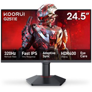 KOORUI G2511E 24.5" FHD 320Hz Fast IPS Gaming Monitor