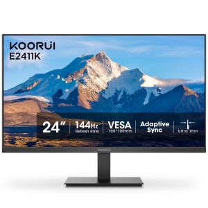KOORUI E2411K 23.8" FHD 144Hz IPS Gaming Monitor