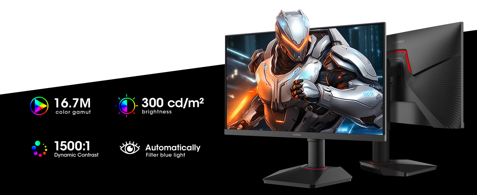 KOORUI G2511E 24.5" FHD 320Hz Fast IPS Gaming Monitor feature