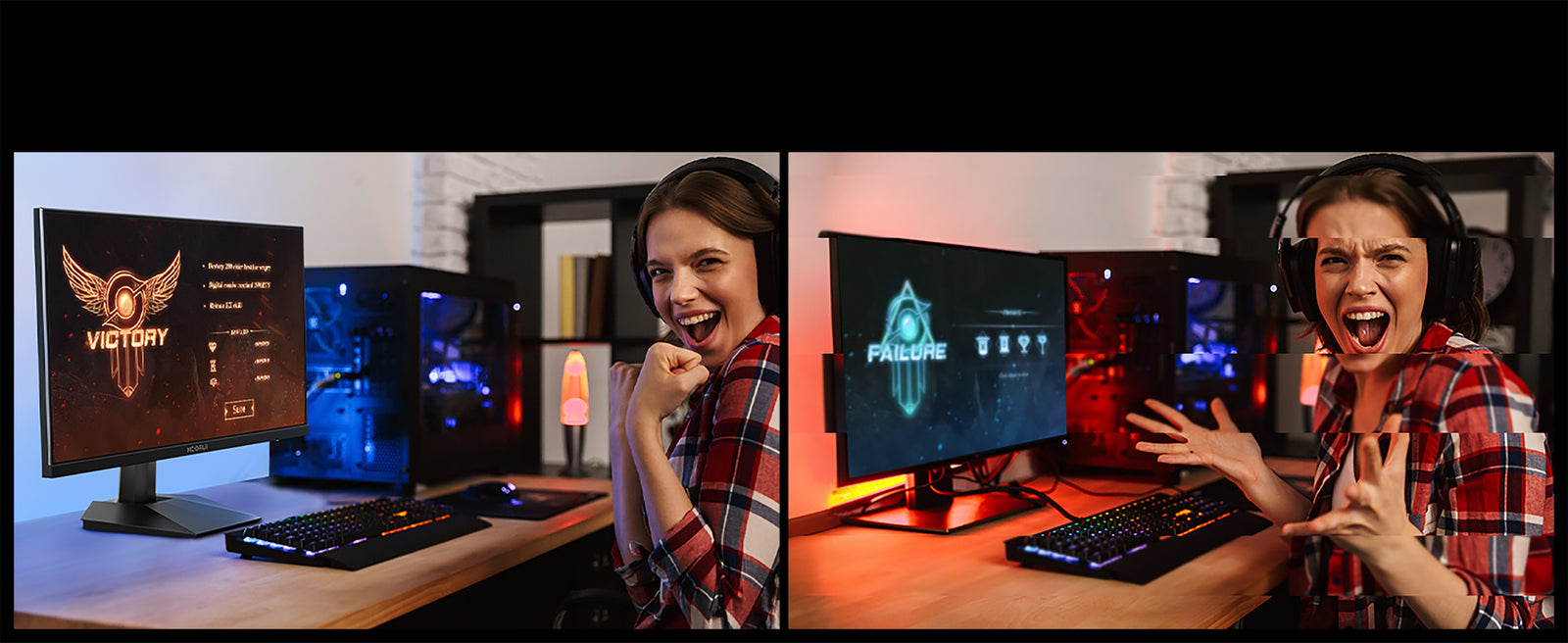 High Refresh Rate + Adaptive Sync Tear Your Enemies, Not Your Screen!