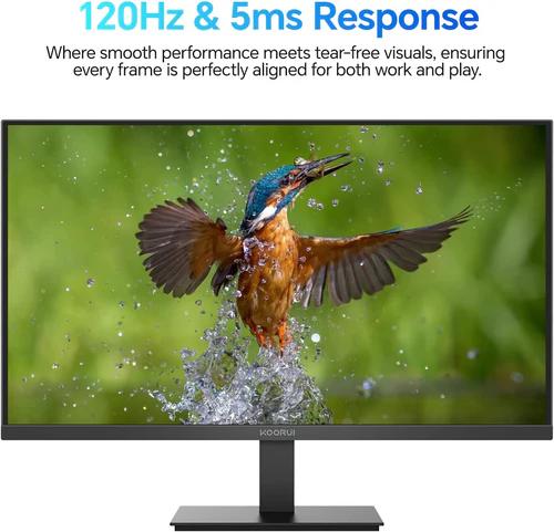 KOORUI E2411H 23.8" FHD 120Hz IPS Gaming Monitor - Image 2