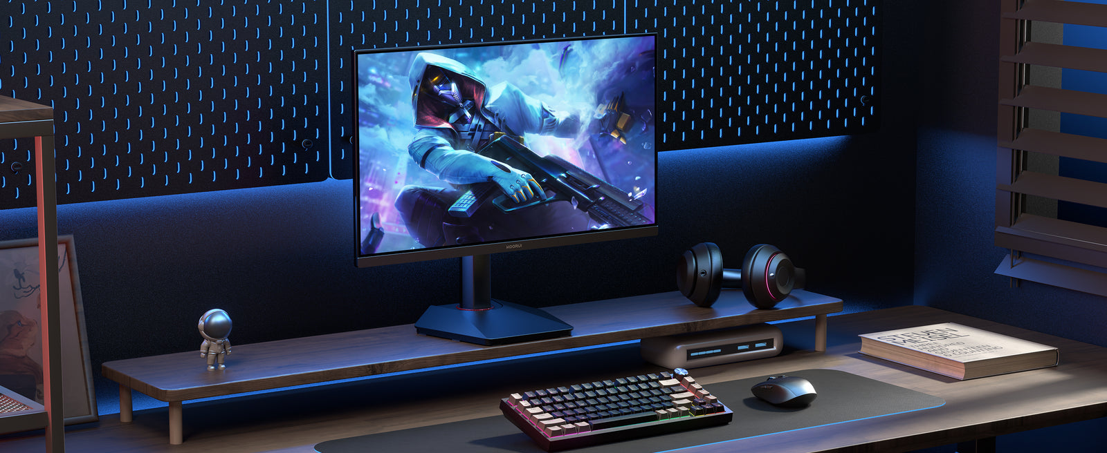 KOORUI G2741L 27" 4K 160Hz Dual-Mode (320Hz FHD) Fast IPS Gaming Monitor feature