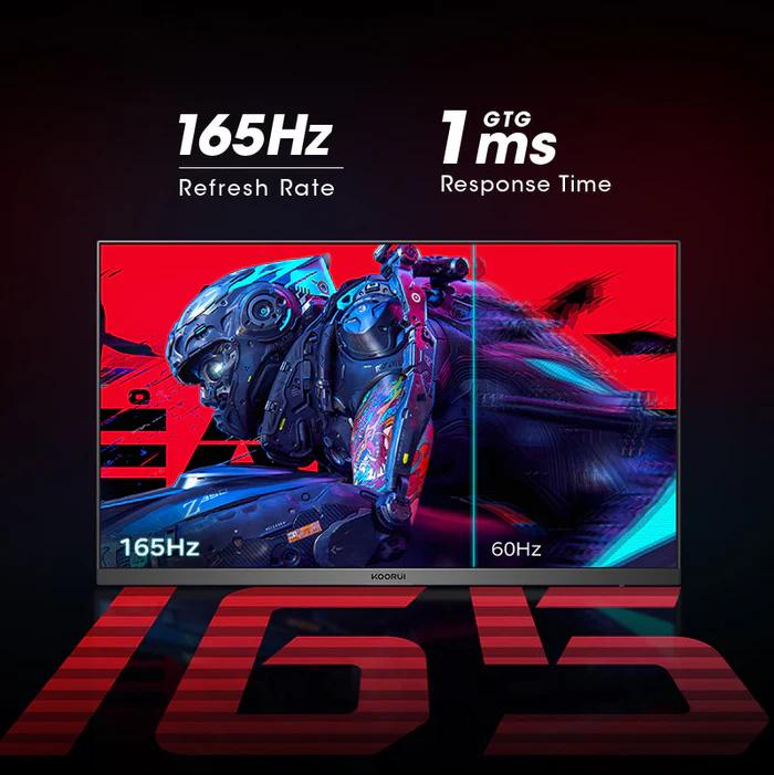 KOORUI 24E3 23.8" FHD 165Hz IPS Gaming Monitor - Image 7